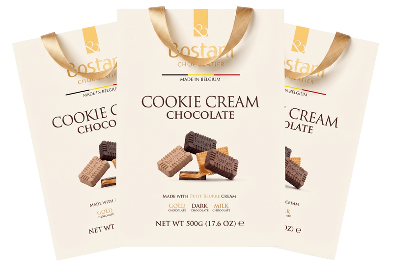 Cookie Cream Chocolate multi-pack of gift bags