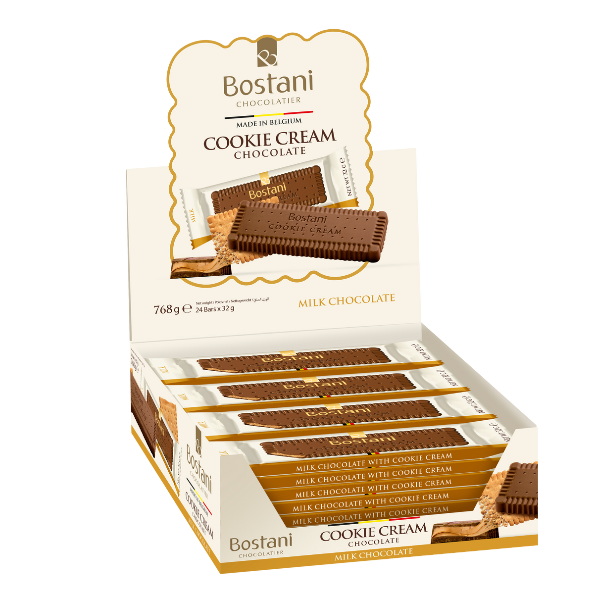 Cookie Cream Bar Milk