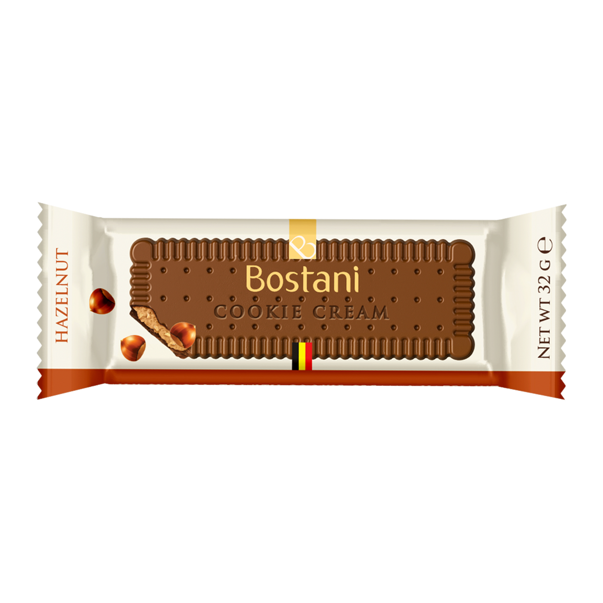 Cookie Cream Bar Milk Hazelnut